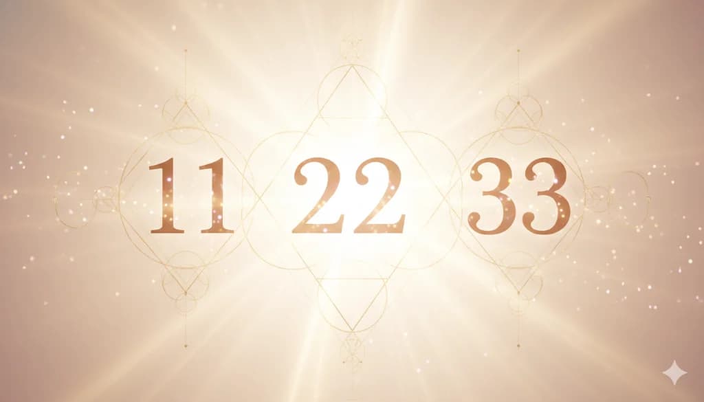 Meisterzahlen 11, 22, 33: Was sie wirklich bedeuten