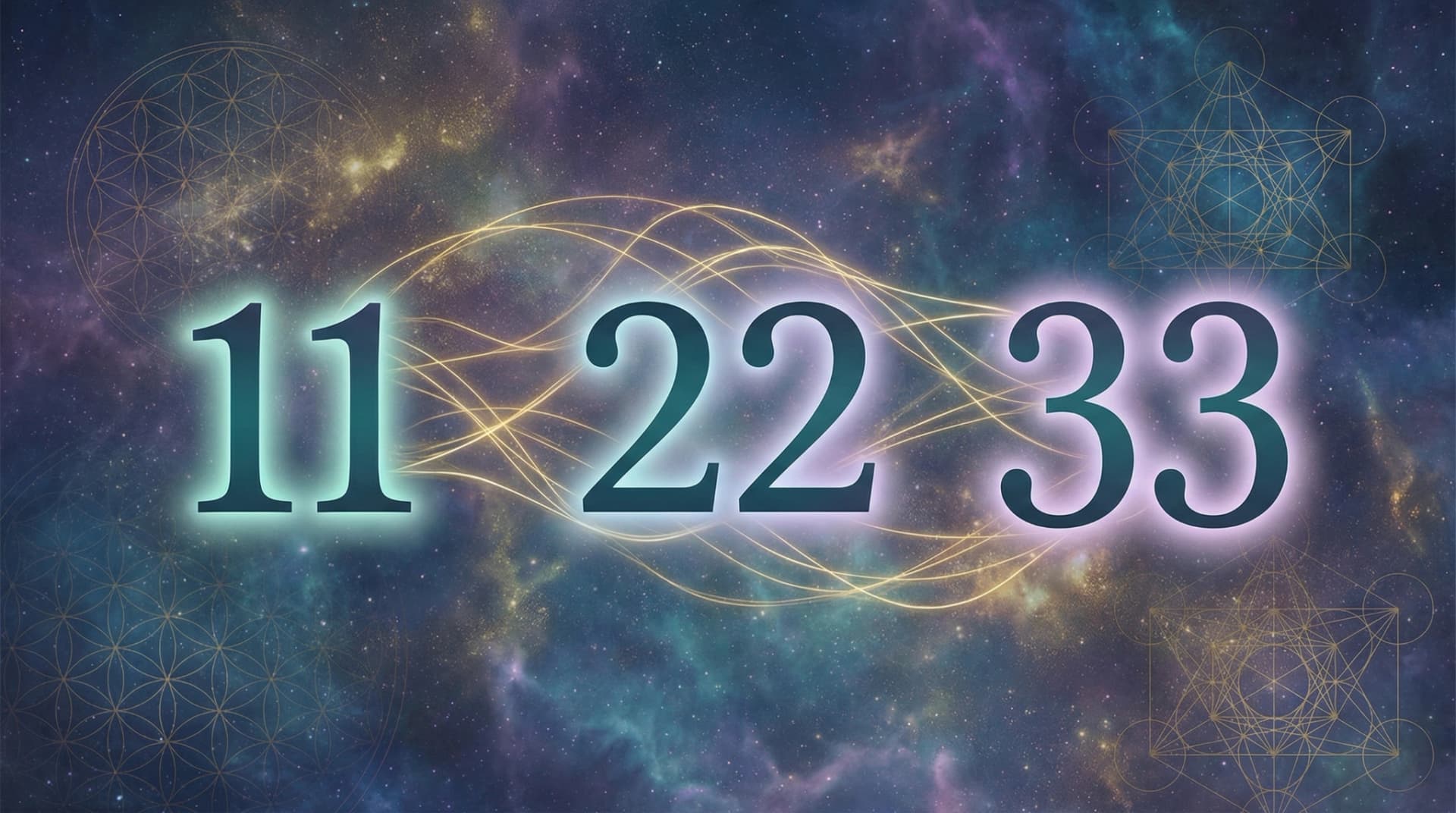 Meisterzahlen 11, 22, 33: Bedeutung in Numerologie und als Engelszahl